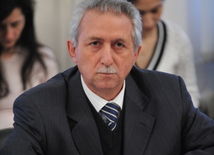 Рамиз Ибрагимов во время собрания Центральной избирательной комиссии АР, Баку, Азербайджан, 22 января 2009г.