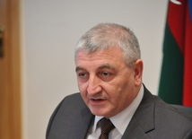 Мезахир Панахов во время собрания Центральной избирательной комиссии АР, Баку, Азербайджан, 22 января 2009г.