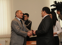 Исмаил Исмайлов - замминистра молодёжи и спорта, Министерство молодёжи и спорта, Баку, Азербайджан, 9 февраля 2009г.