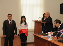 Исмаил Исмайлов - замминистра молодёжи и спорта, Министерство молодёжи и спорта, Баку, Азербайджан, 9 февраля 2009г.