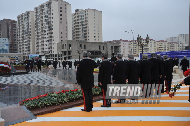 В Баку поминают жерв геноцида в Ходжалы, Баку, Азербайджан, 26 февраля 2009 г.