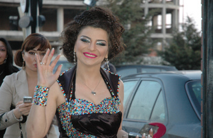 День рождения грузинской певицы Сули, проживающей в Баку, Баку, Азербайджан, 27 апреля 2009