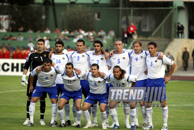 Отборочный матч чемпионата мира-2010 в 4-й европейской отборочной группе между сборными Азербайджана и Уэльса в Баку, Баку, Азербайджан, 6 июня 2009 г.