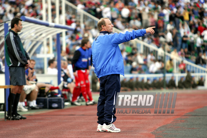 Отборочный матч чемпионата мира-2010 в 4-й европейской отборочной группе между сборными Азербайджана и Уэльса в Баку, Баку, Азербайджан, 6 июня 2009 г.