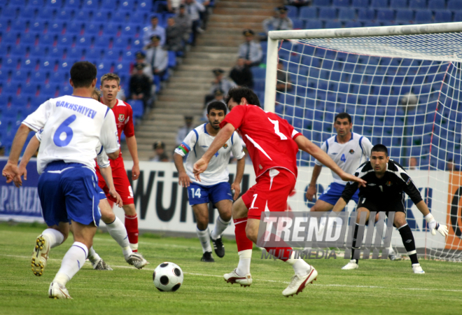 Отборочный матч чемпионата мира-2010 в 4-й европейской отборочной группе между сборными Азербайджана и Уэльса в Баку, Баку, Азербайджан, 6 июня 2009 г.