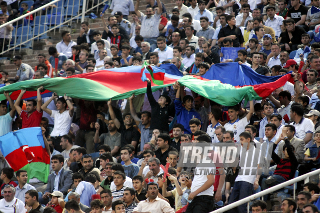 Отборочный матч чемпионата мира-2010 в 4-й европейской отборочной группе между сборными Азербайджана и Уэльса в Баку, Баку, Азербайджан, 6 июня 2009 г.