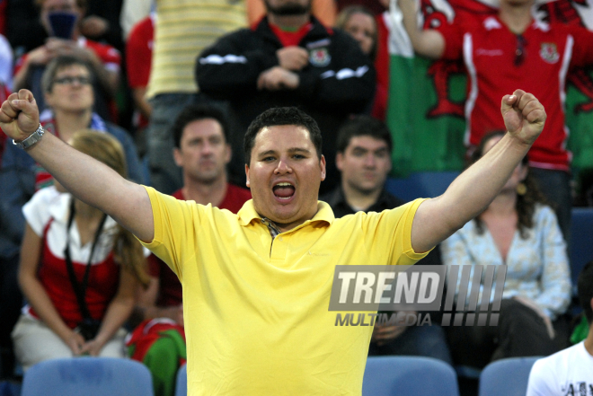 Отборочный матч чемпионата мира-2010 в 4-й европейской отборочной группе между сборными Азербайджана и Уэльса в Баку, Баку, Азербайджан, 6 июня 2009 г.