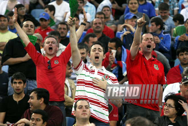 Отборочный матч чемпионата мира-2010 в 4-й европейской отборочной группе между сборными Азербайджана и Уэльса в Баку, Баку, Азербайджан, 6 июня 2009 г.