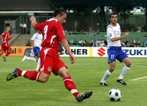 Отборочный матч чемпионата мира-2010 в 4-й европейской отборочной группе между сборными Азербайджана и Уэльса в Баку, Баку, Азербайджан, 6 июня 2009 г.