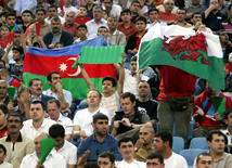 Отборочный матч чемпионата мира-2010 в 4-й европейской отборочной группе между сборными Азербайджана и Уэльса в Баку, Баку, Азербайджан, 6 июня 2009 г.