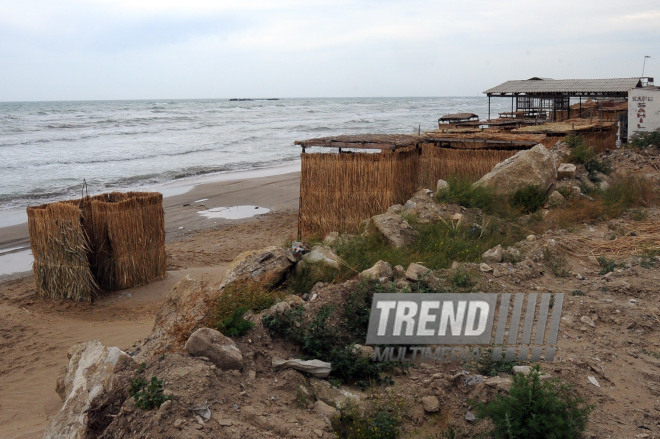 Beach, Baku, Azerbaijan, June 7, 2009