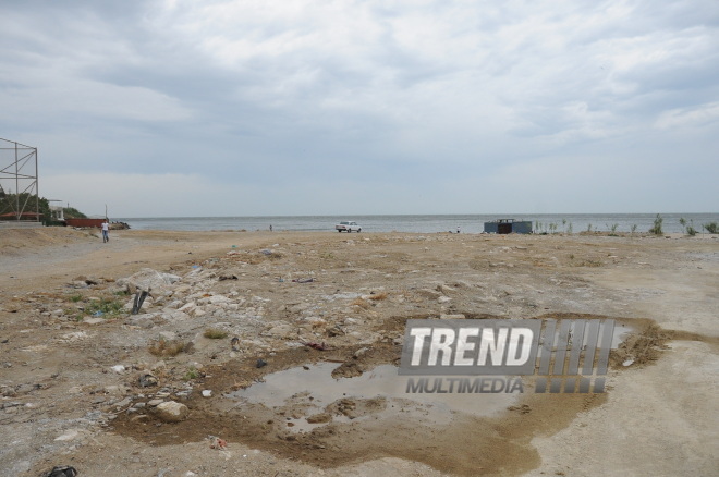 Beach, Baku, Azerbaijan, June 7, 2009