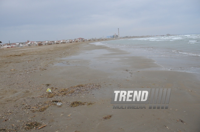 Beach, Baku, Azerbaijan, June 7, 2009