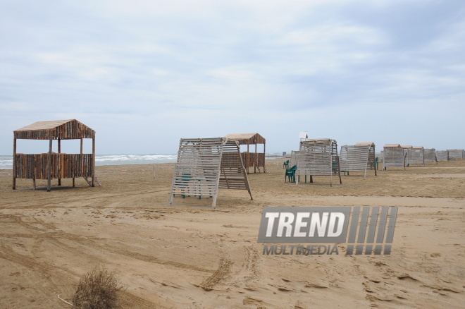 Beach, Baku, Azerbaijan, June 7, 2009