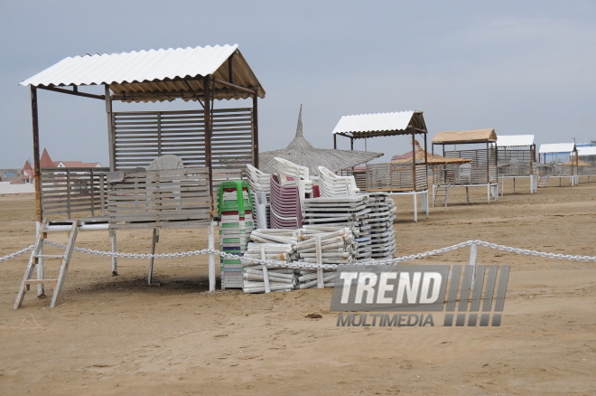 Beach, Baku, Azerbaijan, June 7, 2009