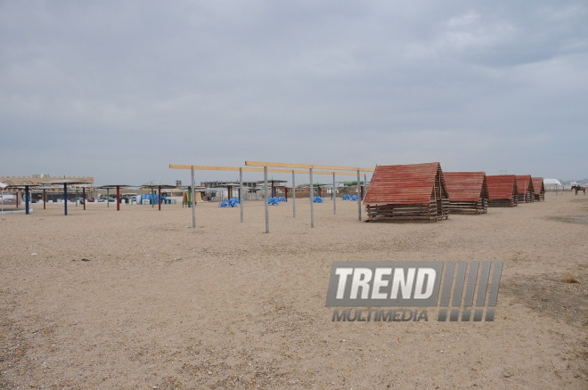 Beach, Baku, Azerbaijan, June 7, 2009