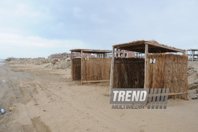 Beach, Baku, Azerbaijan, June 7, 2009