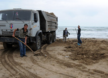 Beach, Baku, Azerbaijan, June 7, 2009