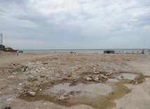 Beach, Baku, Azerbaijan, June 7, 2009