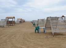 Beach, Baku, Azerbaijan, June 7, 2009