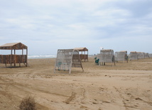 Beach, Baku, Azerbaijan, June 7, 2009