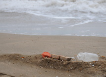 Beach, Baku, Azerbaijan, June 7, 2009