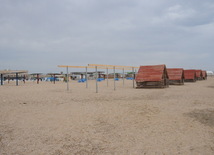 Beach, Baku, Azerbaijan, June 7, 2009