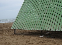 Beach, Baku, Azerbaijan, June 7, 2009