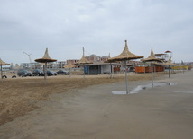 Beach, Baku, Azerbaijan, June 7, 2009