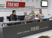 Conference of the Fund for Regional Development Center in Azerbaijan on the development of agro-tourism in the Upper Shirvan economic region, Trend press center, Baku, Azerbaijan, Sept. 17, 2009