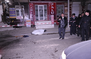 Man blew himself in center of Baku, Baku, Azerbaijan, Dec. 30, 2009