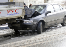 Bakıda ilk qar,Bakı,Azərbaycan,26 yanvar 2010-cu il.
 
