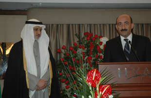 Holiday in Kuwait's Embassy in Azerbaijan, Ambassador of Kuwait to Azerbaijan, Ghassan Yusuf Al-Zavavi, Baku, Azerbaijan, February 24, 2010