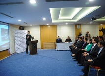 Azerbaijani Football Club "Gabala" introduces new executive director and new head coach, "Gabala" head coach Tony Adams, Baku, Azerbaijan, May 12, 2010