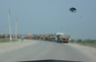 Natural disaster in Azerbaijan, Azerbaijan, May 13, 2010 