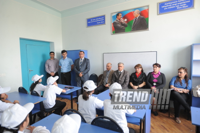 Trend News agency conducts event on ecological enlightenment, Trend News deputy director Emil Huseynli, Baku, Azerbaijan, May 19, 2010 