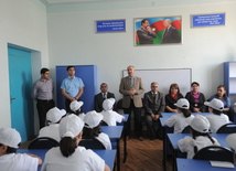 Trend News agency conducts event on ecological enlightenment, Trend News deputy director Emil Huseynli, Baku, Azerbaijan, May 19, 2010 