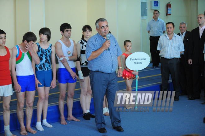 Baku hosts Azerbaijan Tumbling Championship and Baku Championship in Tumbling, Baku, Azerbaijan, May 27, 2010