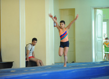 Baku hosts Azerbaijan Tumbling Championship and Baku Championship in Tumbling, Baku, Azerbaijan, May 27, 2010