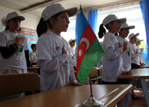 АМИ Trend провело в Гяндже для учащихся открытый урок по экологии, Гянджа, Азербайджан, 27 мая 2010 г.
