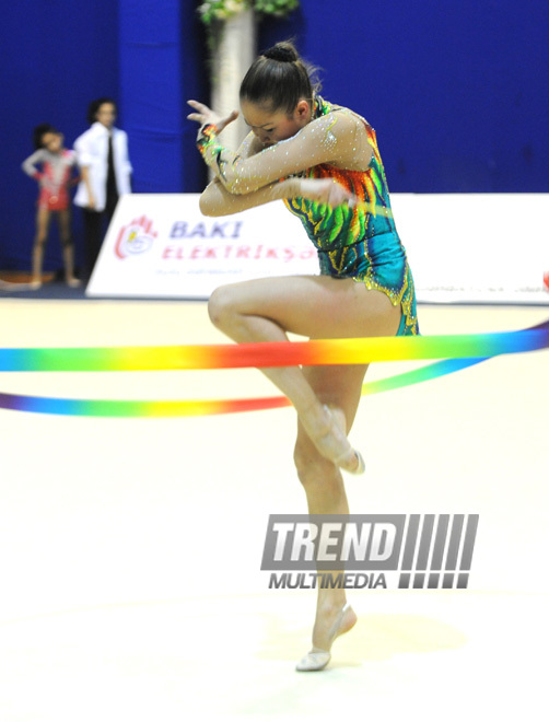 Azerbaijani 17-th championship in Rhythmic Gymnastics completed, Baku, Azerbaijan, June 5, 2010