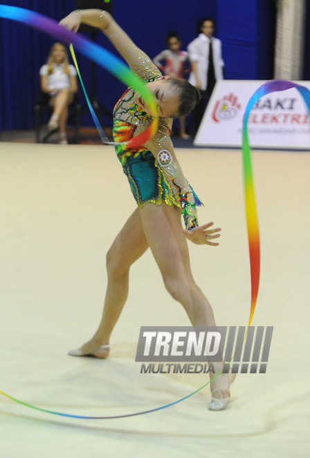 Azerbaijani 17-th championship in Rhythmic Gymnastics completed, Baku, Azerbaijan, June 5, 2010