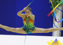 Azerbaijani 17-th championship in Rhythmic Gymnastics completed, Baku, Azerbaijan, June 5, 2010