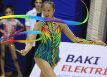 Azerbaijani 17-th championship in Rhythmic Gymnastics completed, Baku, Azerbaijan, June 5, 2010