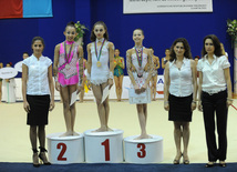 Azerbaijani 17-th championship in Rhythmic Gymnastics completed, Baku, Azerbaijan, June 5, 2010