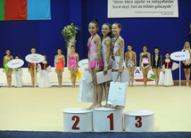 Azerbaijani 17-th championship in Rhythmic Gymnastics completed, Baku, Azerbaijan, June 5, 2010