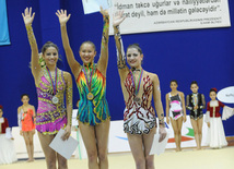 Azerbaijani 17-th championship in Rhythmic Gymnastics completed, Baku, Azerbaijan, June 5, 2010