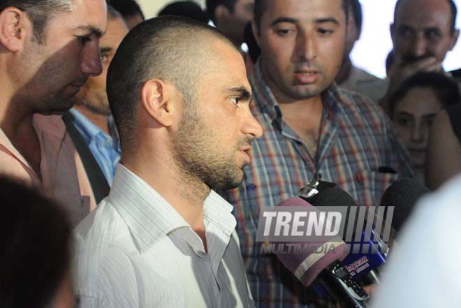 "Azadlıq donanması"ndan azad olunmuş iki Azərbaycan vətəndaşı Bakıya qayıdıb, Bakı, Azərbaycan, 06 iyun 2010-cu il