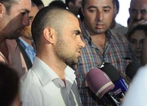 Two citizens of Azerbaijan detained on board of "Freedom flotilla" arrived in Baku, Baku, Azerbaijan, june 06 2010