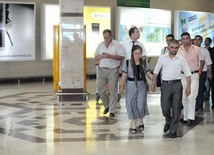 Two citizens of Azerbaijan detained on board of "Freedom flotilla" arrived in Baku, Baku, Azerbaijan, june 06 2010
